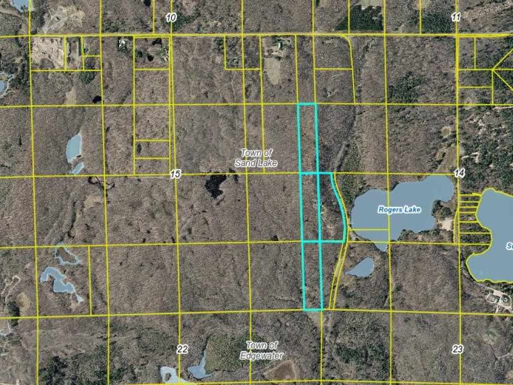 Map showing the Stone Oaks acreage