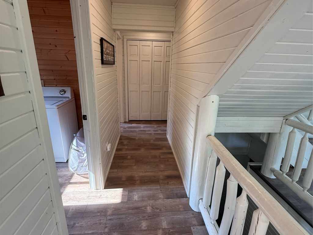 Upper hallway and stair landing
