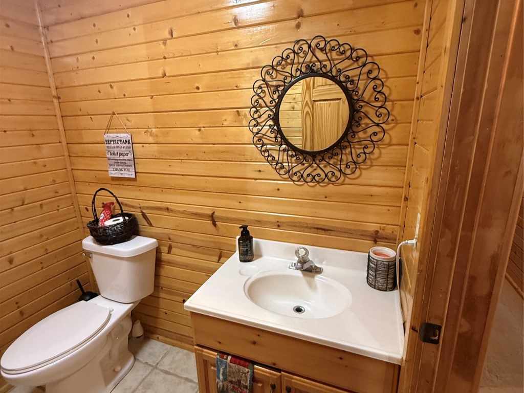 Guest bathroom vanity